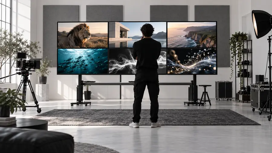 Creative draft example for testing a video direction